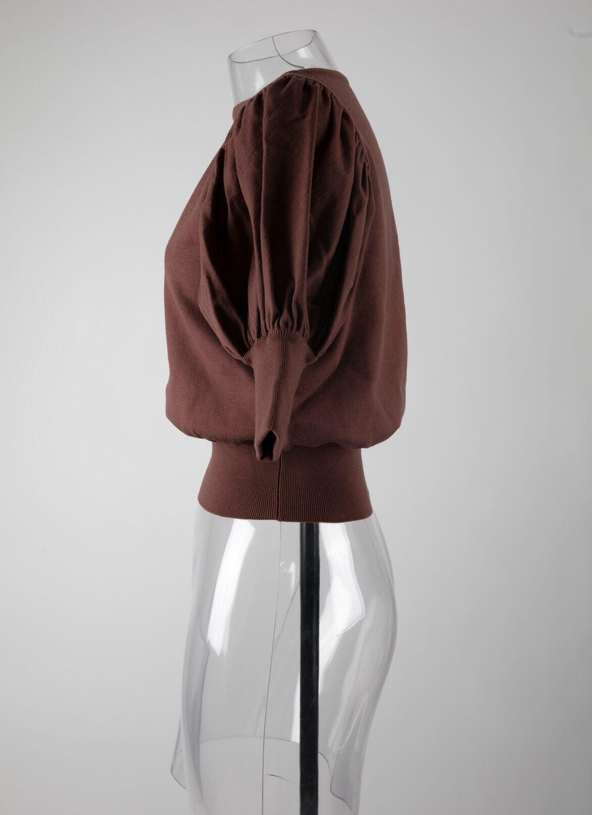 Cardigan ALAÏA CHESTNUT CARDIGAN